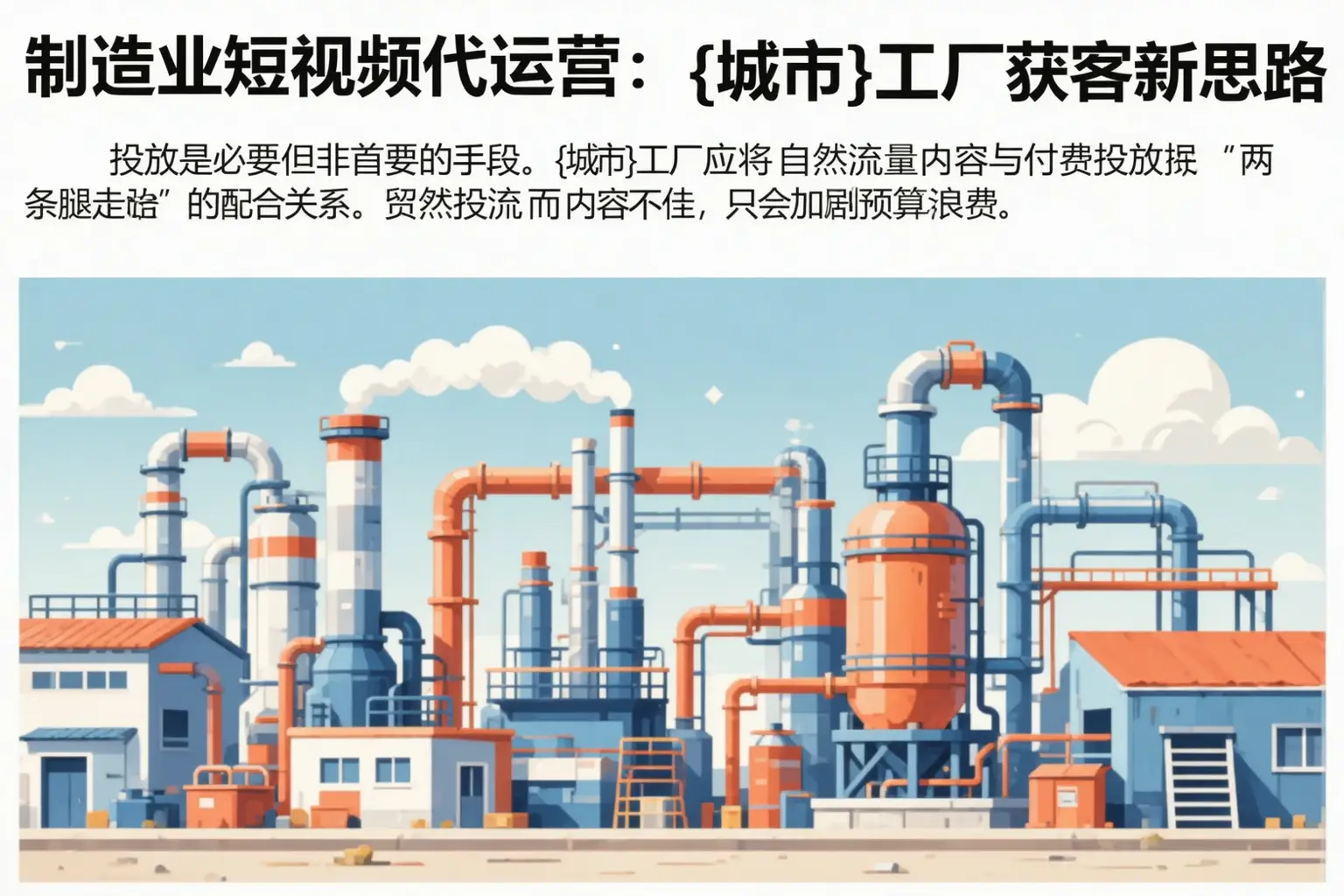 制造业短视频代运营:景德镇工厂获客新思路