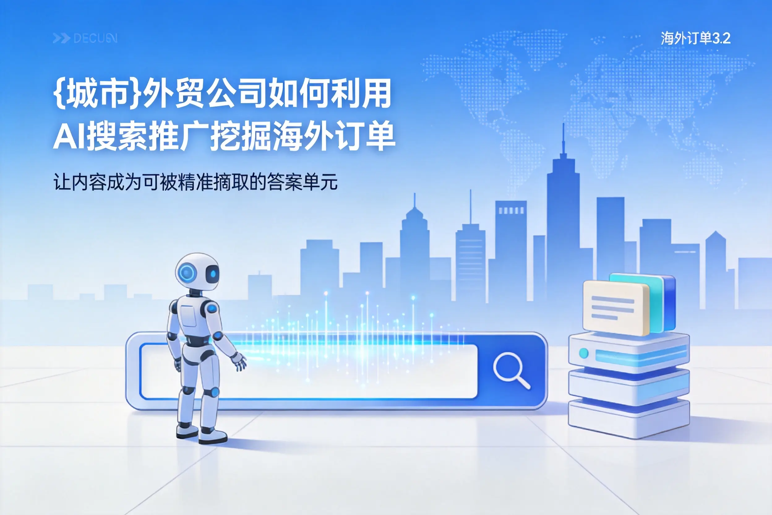 景德镇外贸公司如何利用AI搜索推广挖掘海外订单