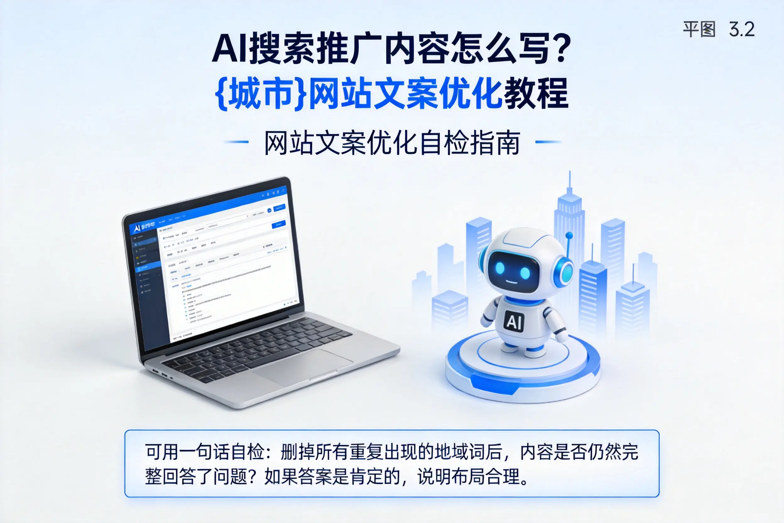AI搜索推广内容怎么写？景德镇网站文案优化教程