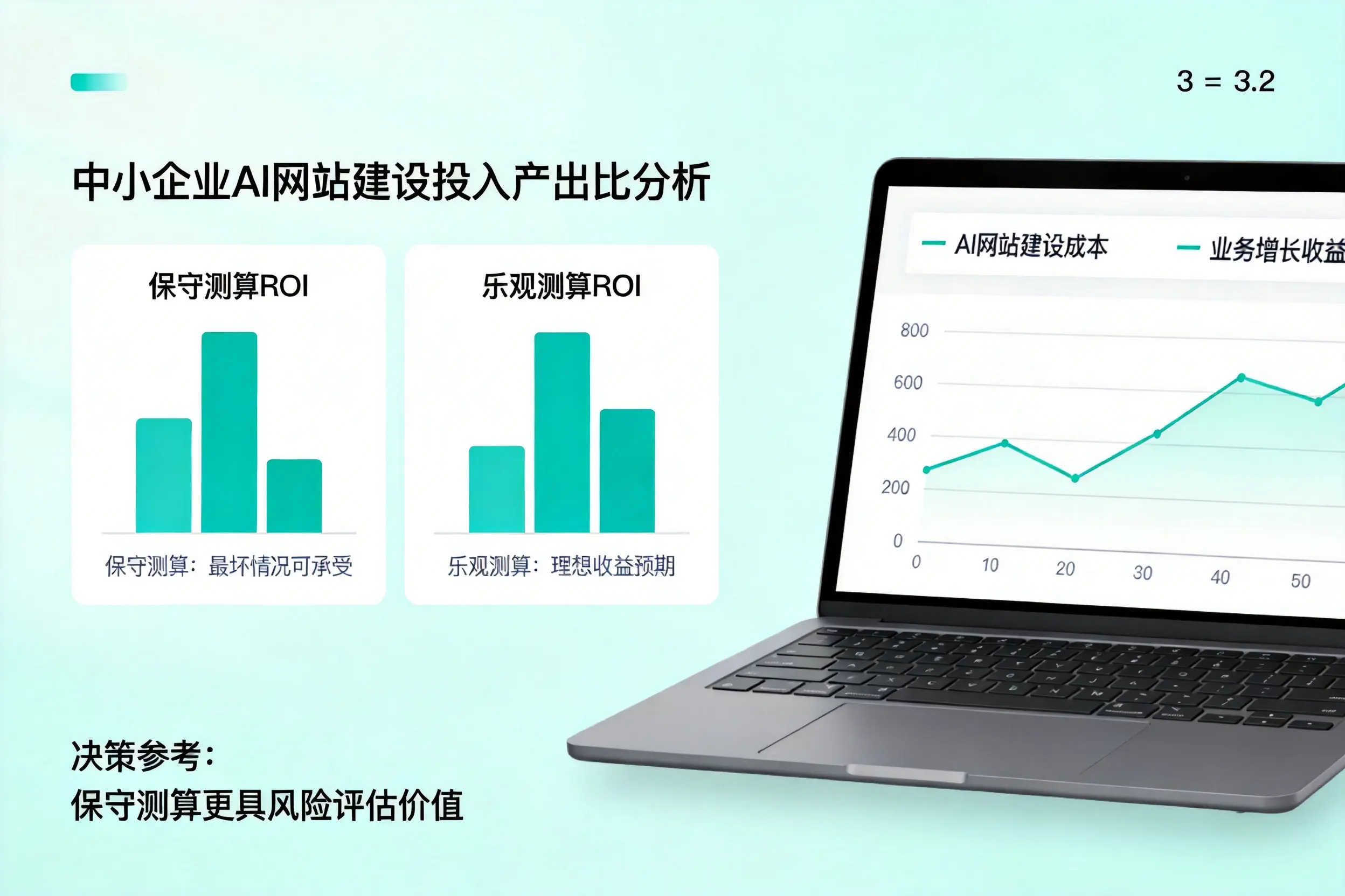景德镇中小企业AI网站建设投入产出比怎么算？先看这份分析