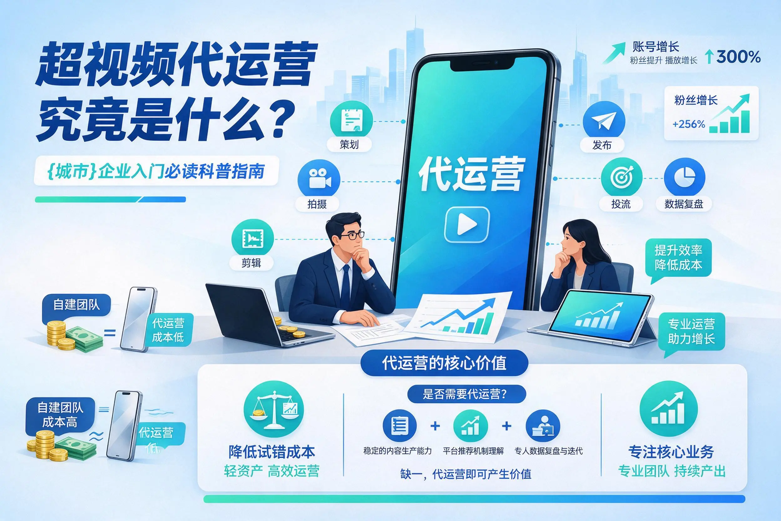 短视频代运营究竟是什么？景德镇企业入门必读科普指南