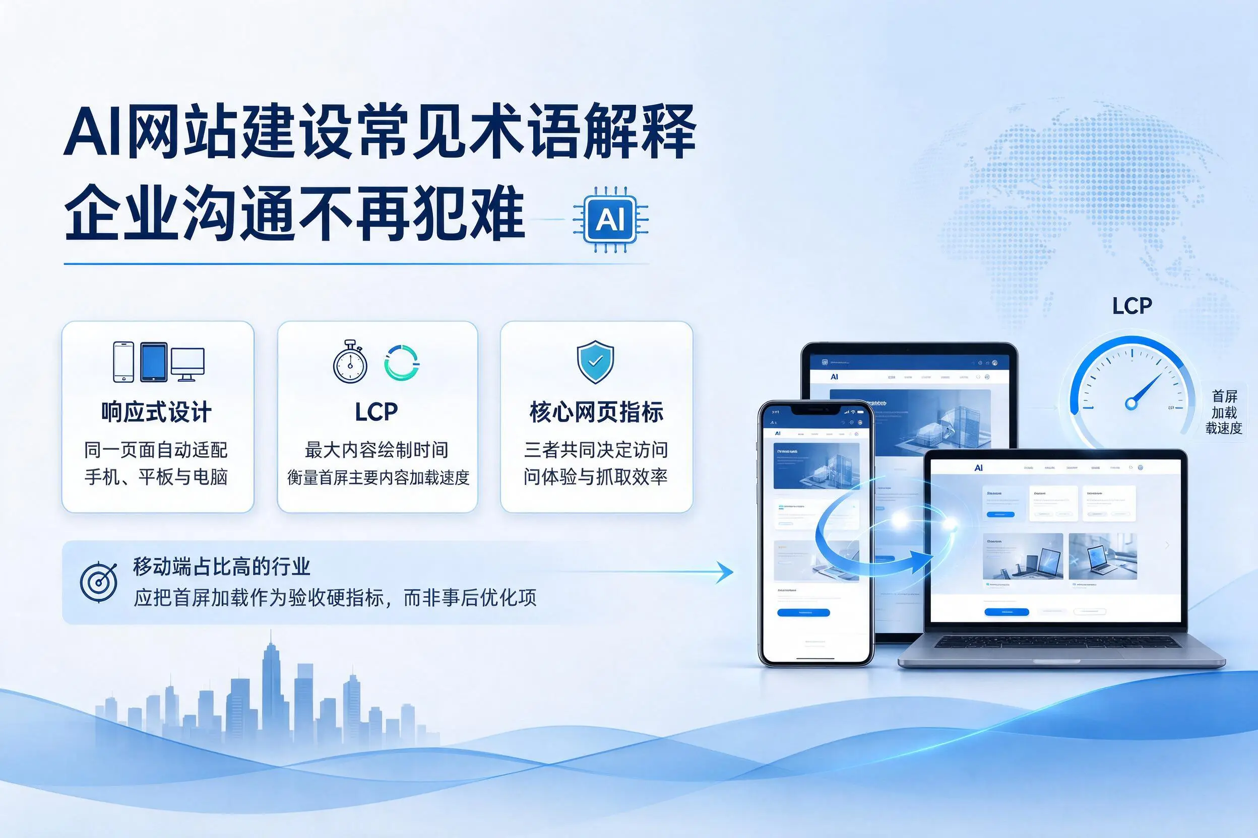 AI网站建设常见术语解释,景德镇企业沟通不再犯难